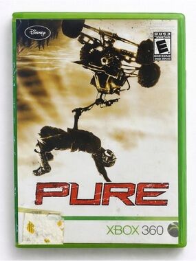 PURE Xbox 360 Game Complete w/ Case & Manual – ATV Off-Road Racing